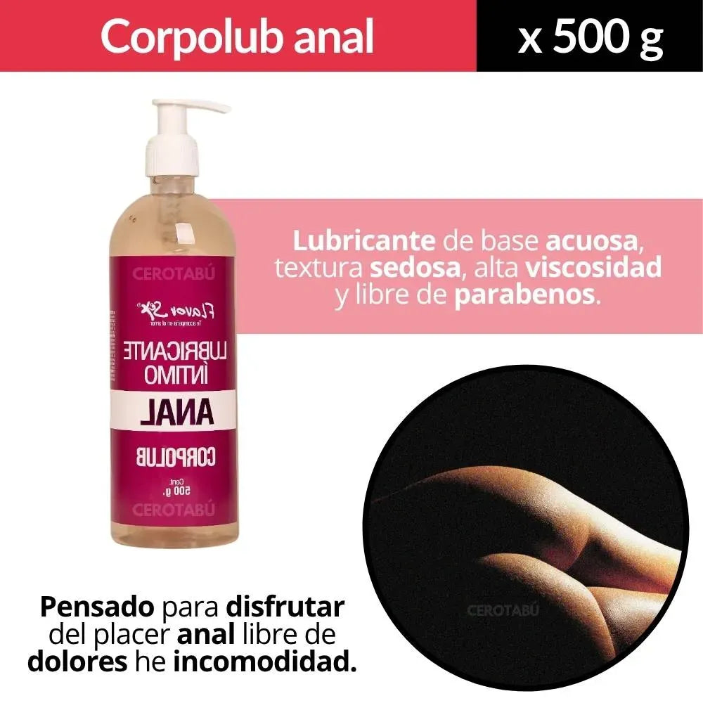 LUBRICANTE ANAL CORPOLUB 500G