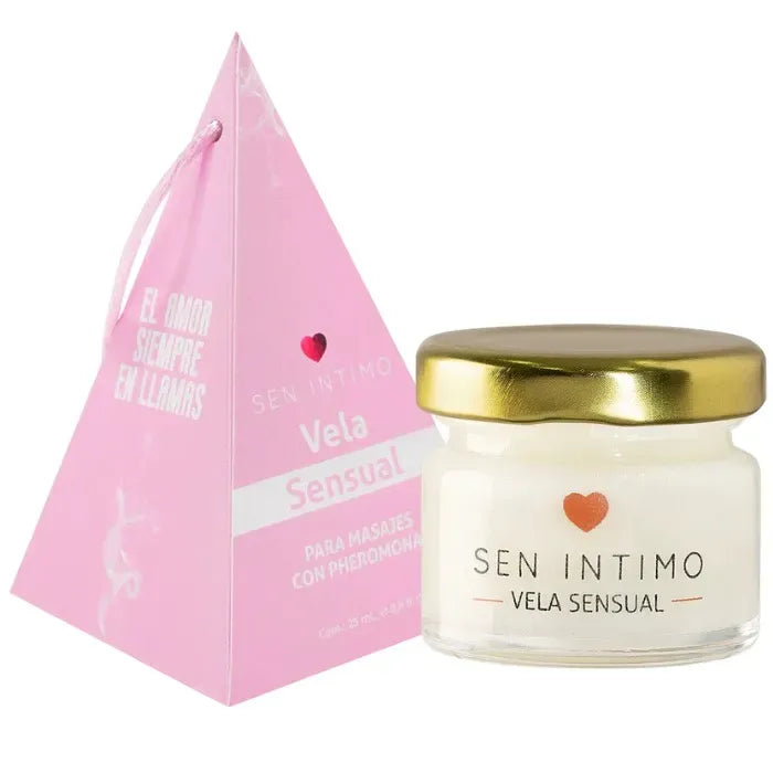 VELA SENSUAL CON FEROMONAS SEN INTIMO