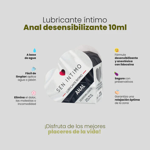 DESENSIBILIZANTE ANAL SEN INTIMO CORAZÓN