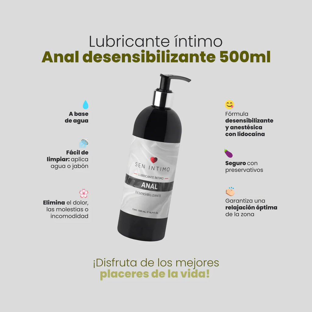 DESENSIBILIZANTE ANAL SEN INTIMO 500ML