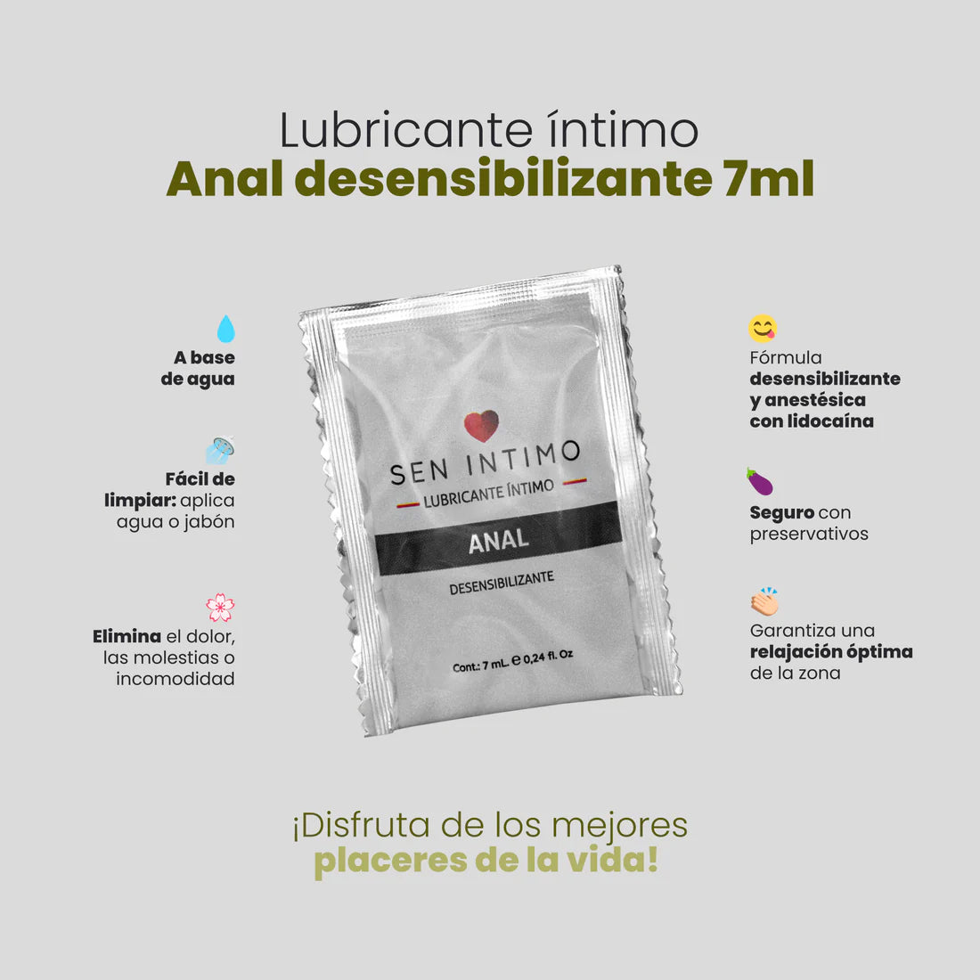 SACHET DESENSIBILIZANTE ANAL SEN INTIMO