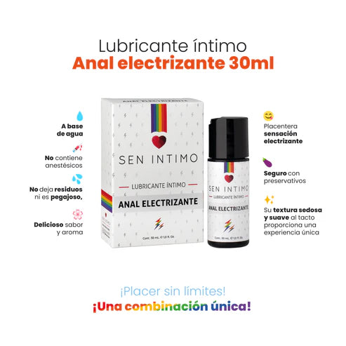 LUBRICANTE ANAL ELECTRIZANTE SEN INTIMO