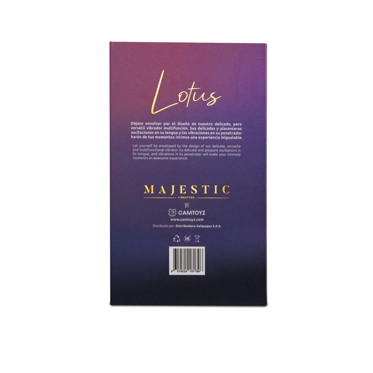 VIBRADOR CON BALA LOTUS