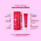 BRILLO LABIAL CON FEROMONAS FRUTOS ROJOS SEN INTIMO