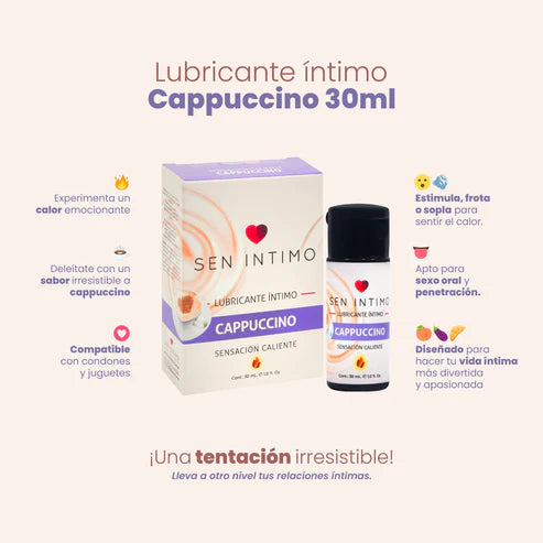 LUBRICANTE CALIENTE CAPPUCCINO SEN INTIMO
