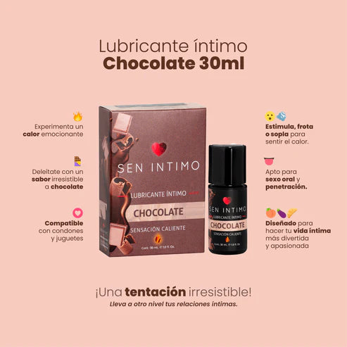 LUBRICANTE CALIENTE CHOCOLATE  SEN INTIMO