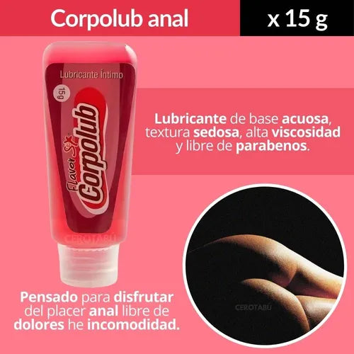 LUBRICANTE ANAL CORPOLUB 15G