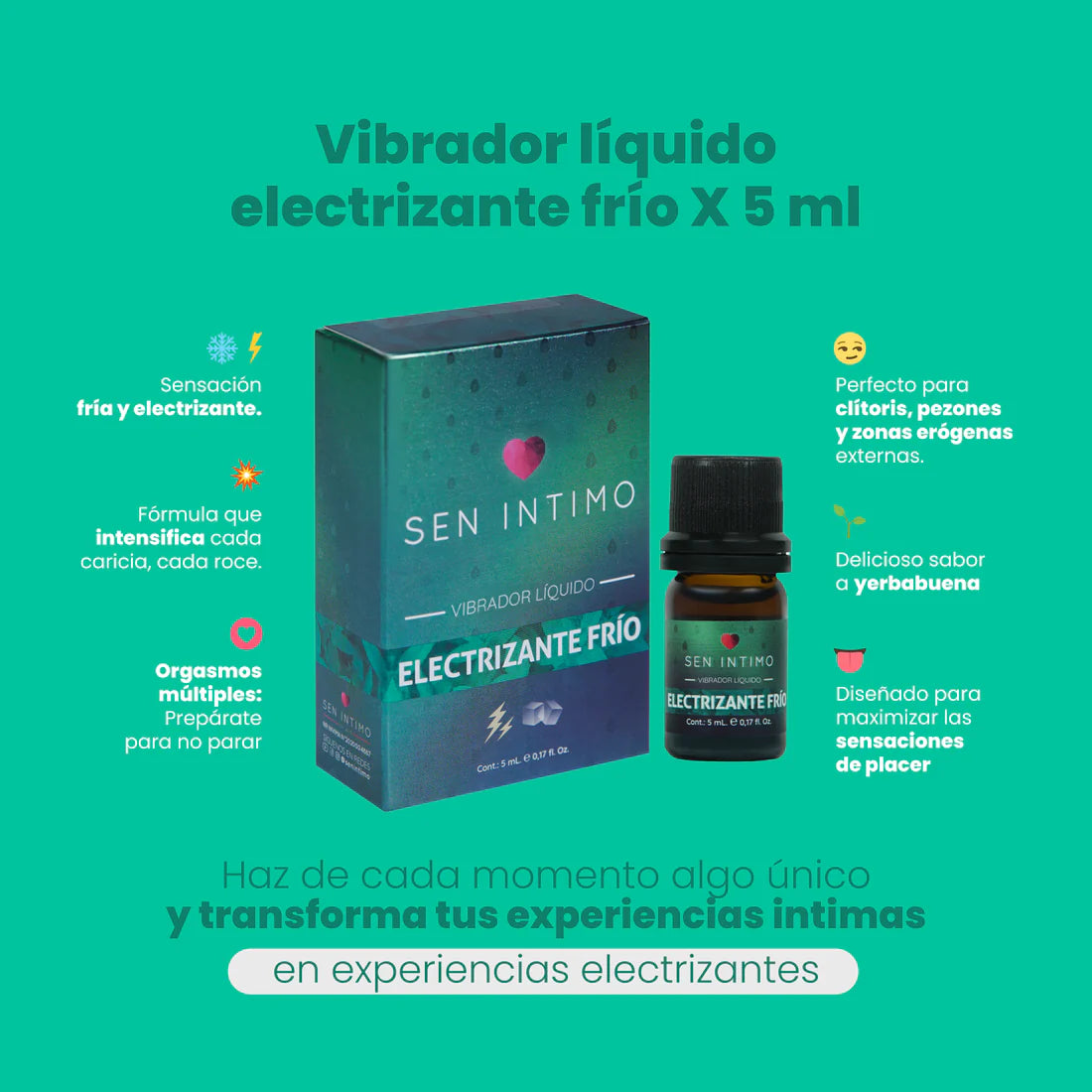MULTIORGASMOS ELECTRIZANTE FRIO SEN INTIMO
