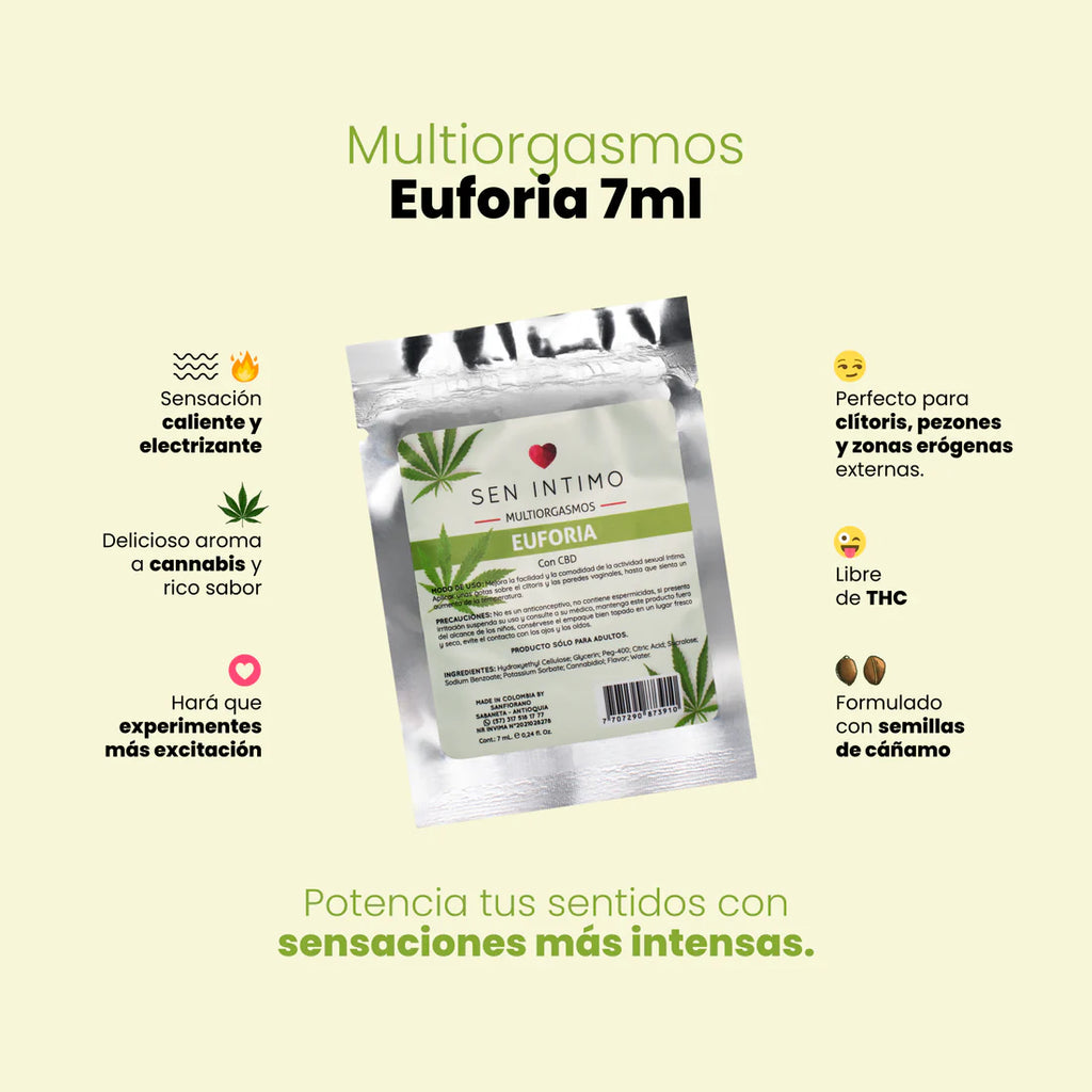 SACHET MULTIORGASMO EUFORIA SEN INTIMO