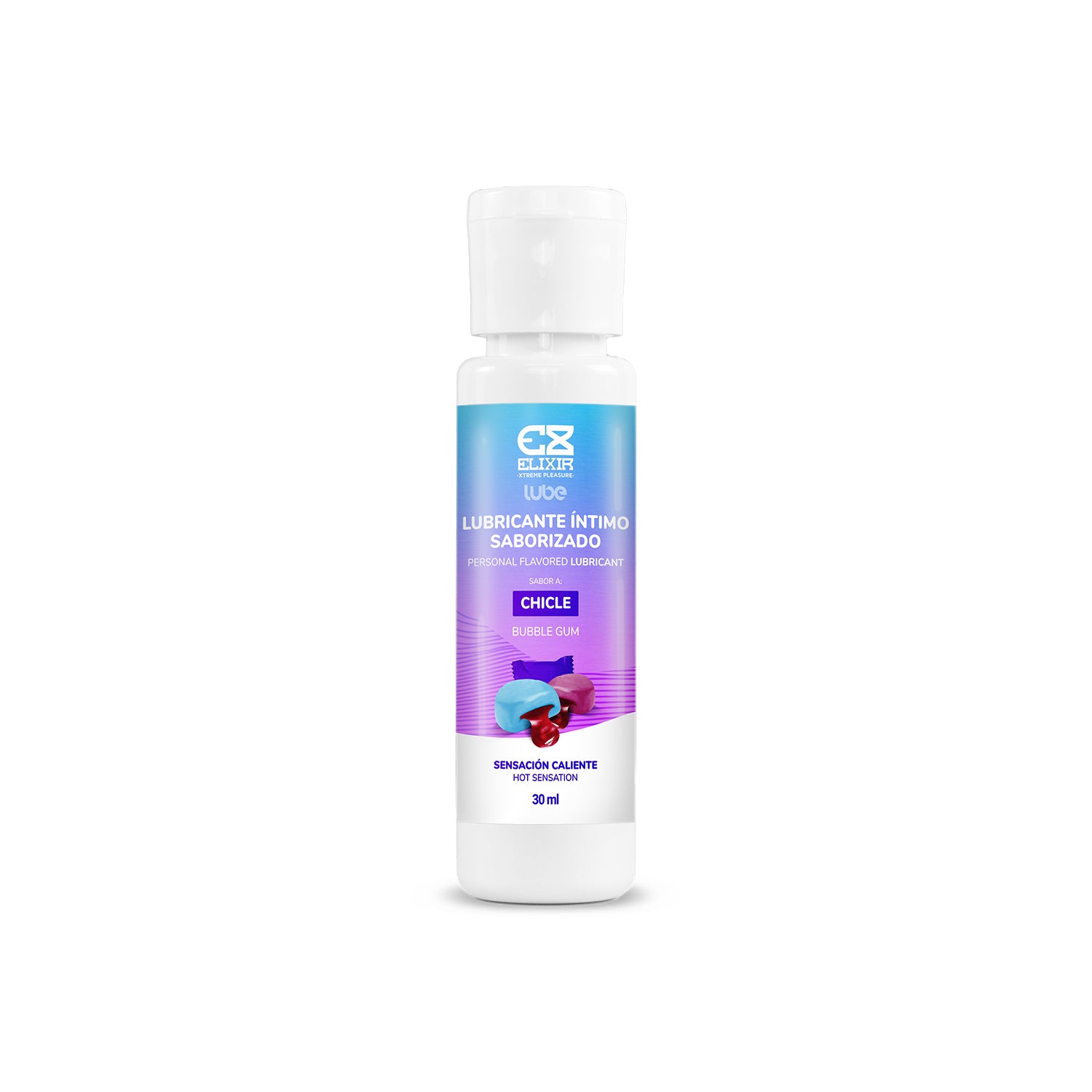 LUBRICANTE CALIENTE CHICLE ELIXIR