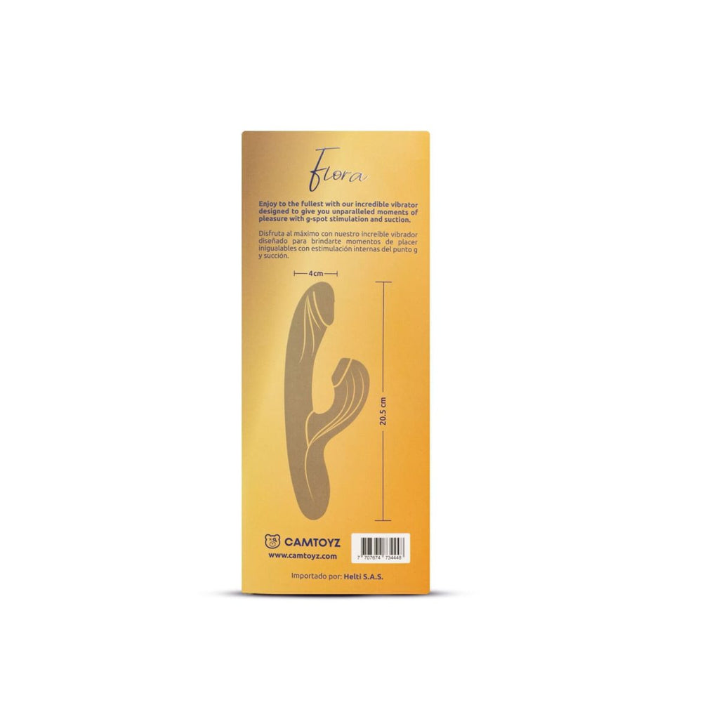 SUCCIONADOR Y VIBRADOR FLORA