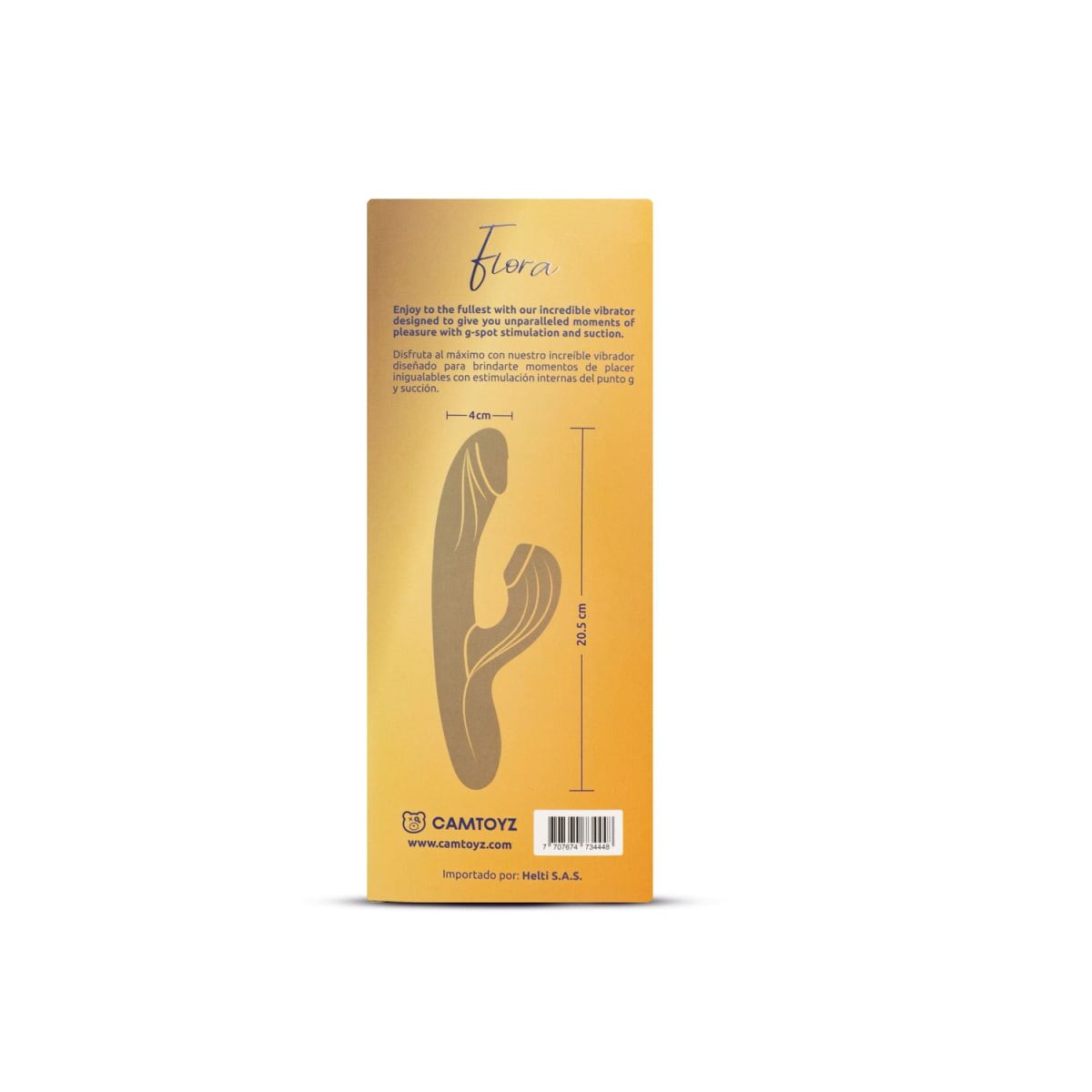 SUCCIONADOR Y VIBRADOR FLORA