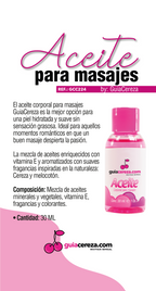 ACEITE CORPORAL GUIA CEREZA