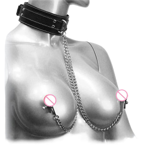 COLLAR CON PEZONERAS ROJO