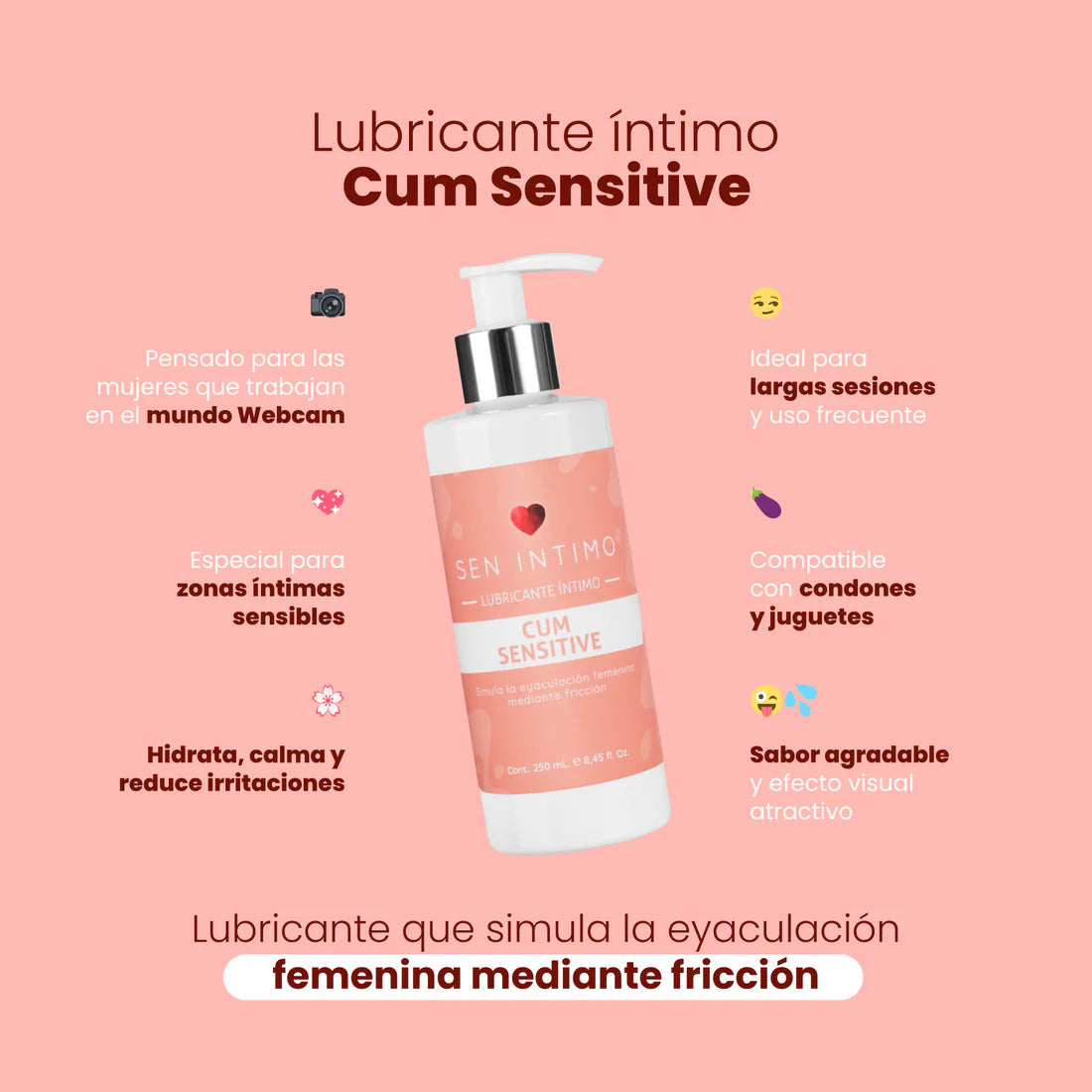LUBRICANTE SEN INTIMO CUM SENSITIVE