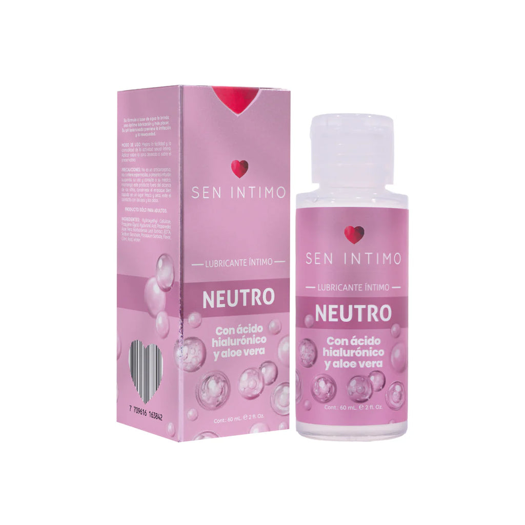 LUBRICANTE NEUTRO CON ACIDO HIALURONICO Y ALOE VERA SEN INTIMO 55ML