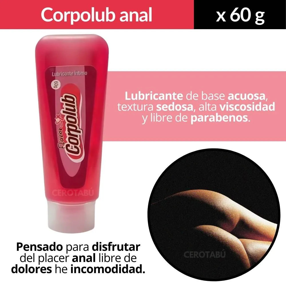 LUBRICANTE ANAL CORPOLUB 60G