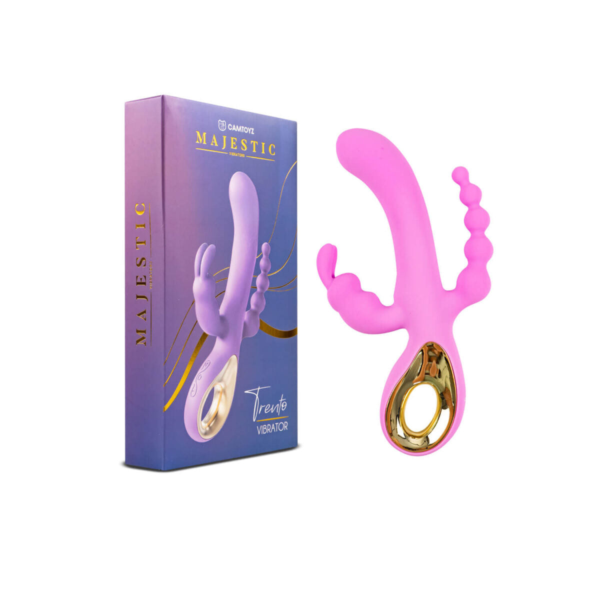 VIBRADOR TRIPLE ESTIMULACIÓN TRENTO