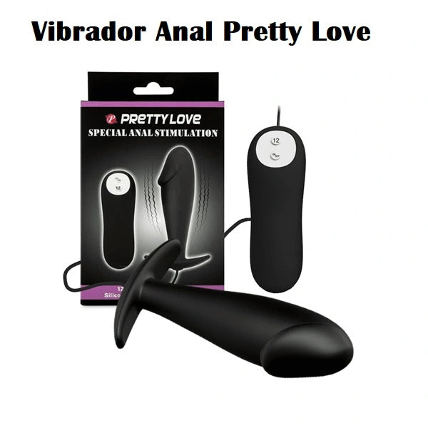 VIBRADOR ANAL PRETTY LOVE