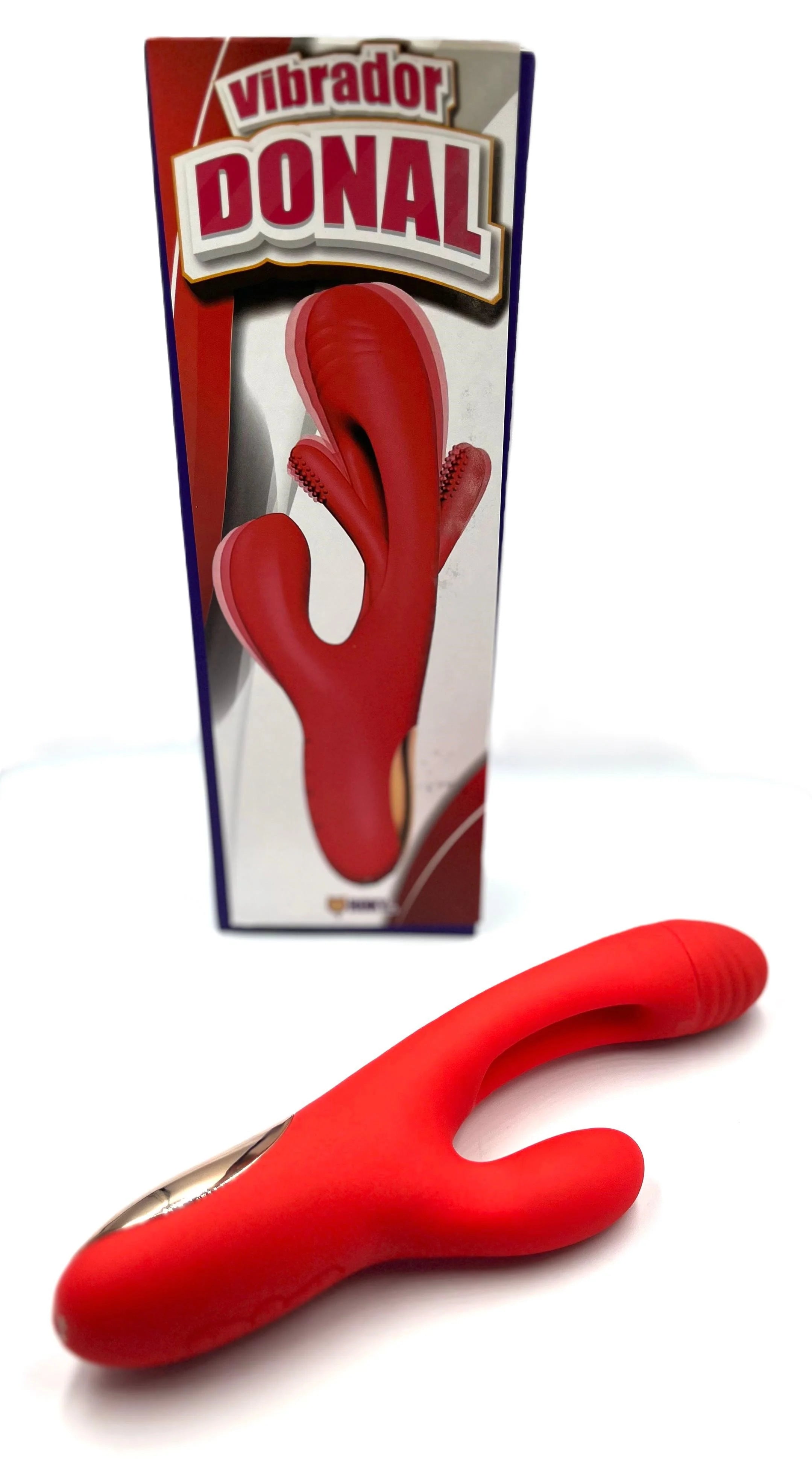 VIBRADOR DOBLE ESTIMULACIÓN DONAL