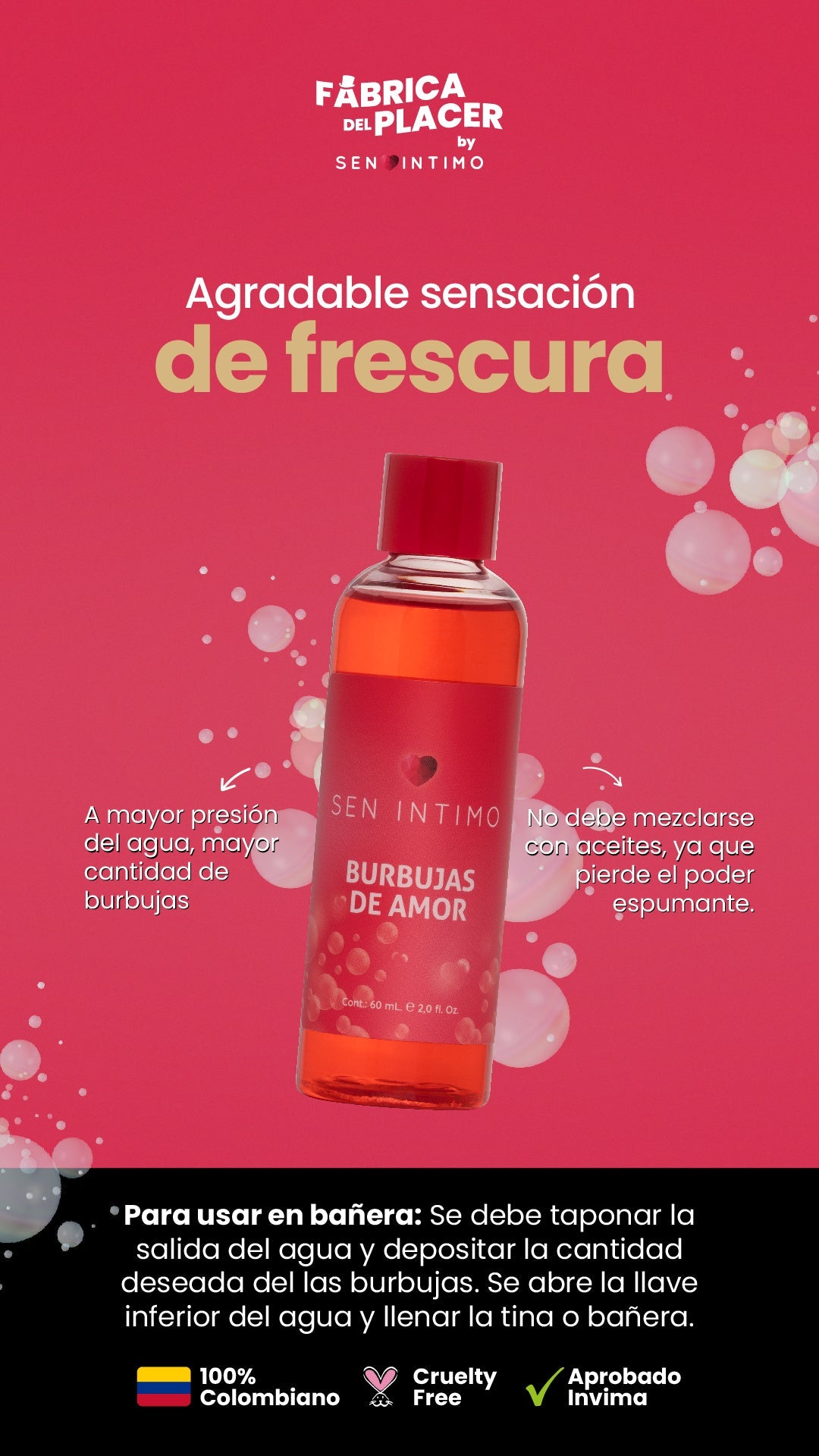 BURBUJAS DE AMOR SEN INTIMO