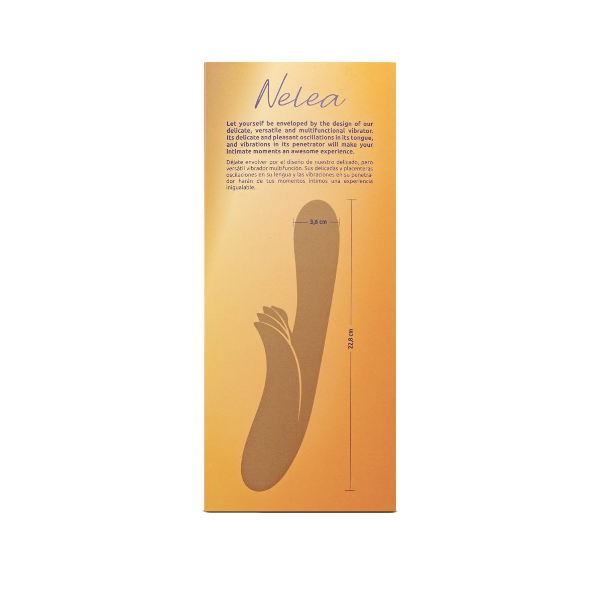 VIBRADOR DOBLE ESTIMULACIÓN NELEA