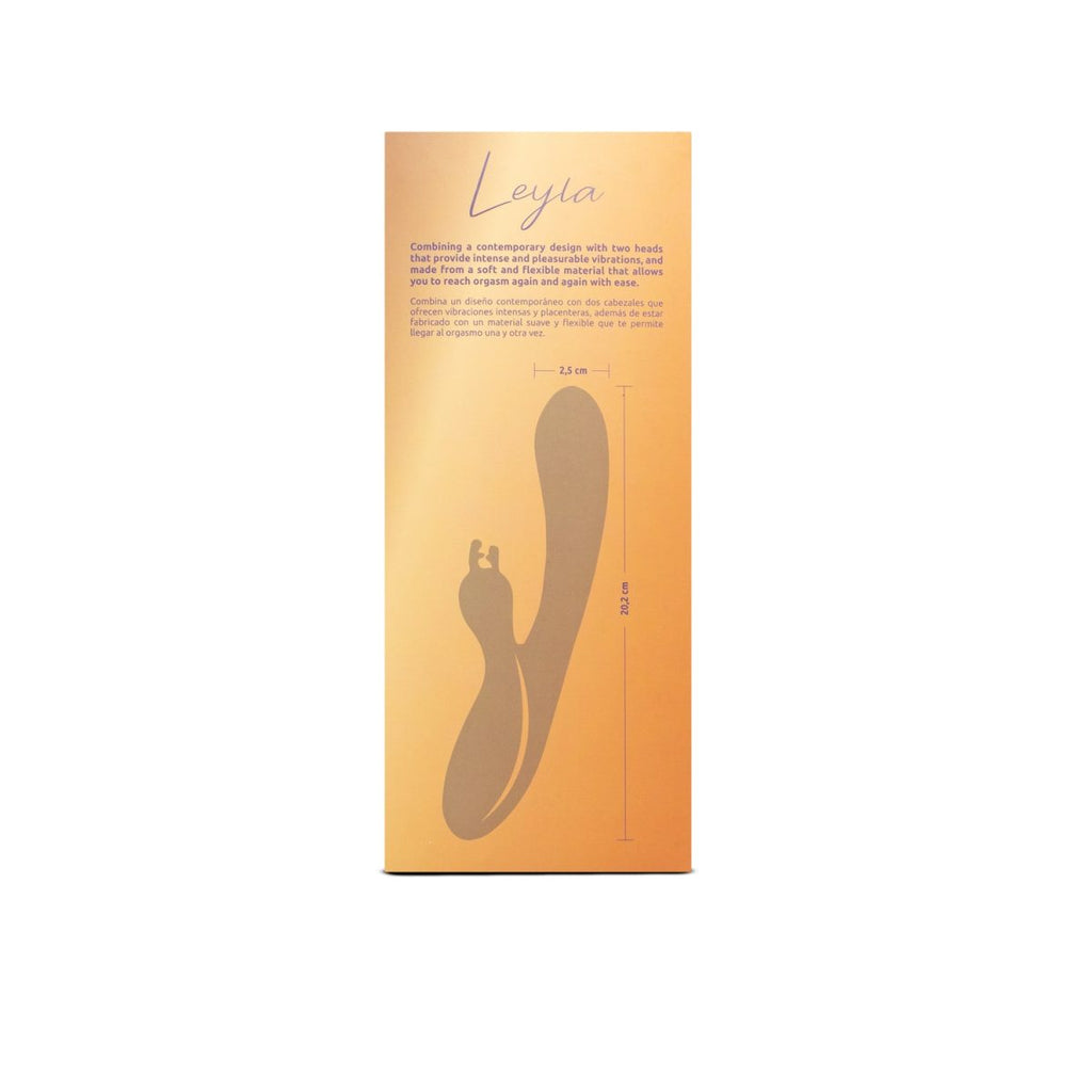 VIBRADOR DOBLE ESTIMULACIÓN LEYLA