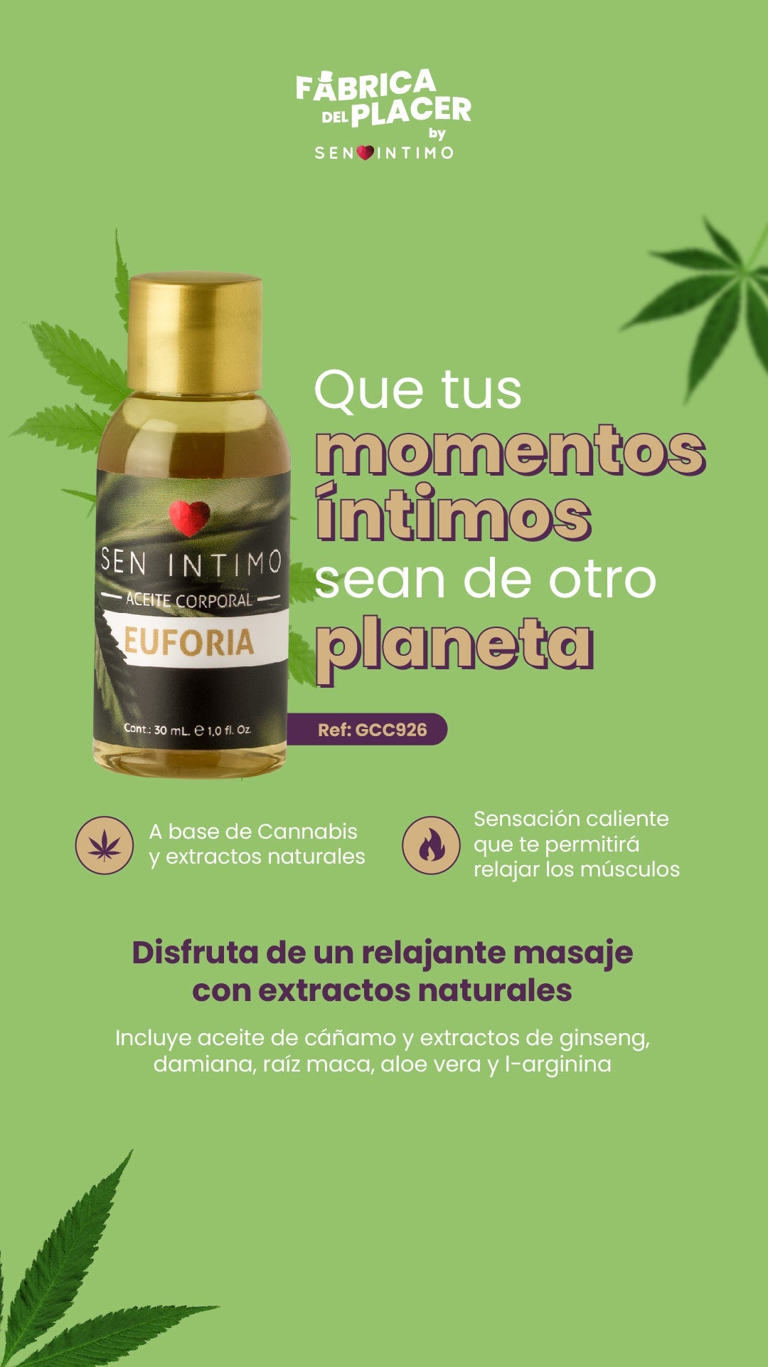ACEITE CORPORAL EUFORIA SEN INTIMO