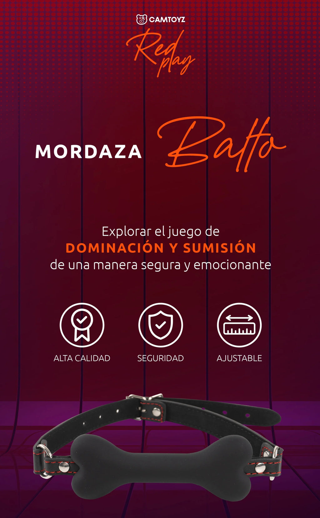 MORDAZA BALTO