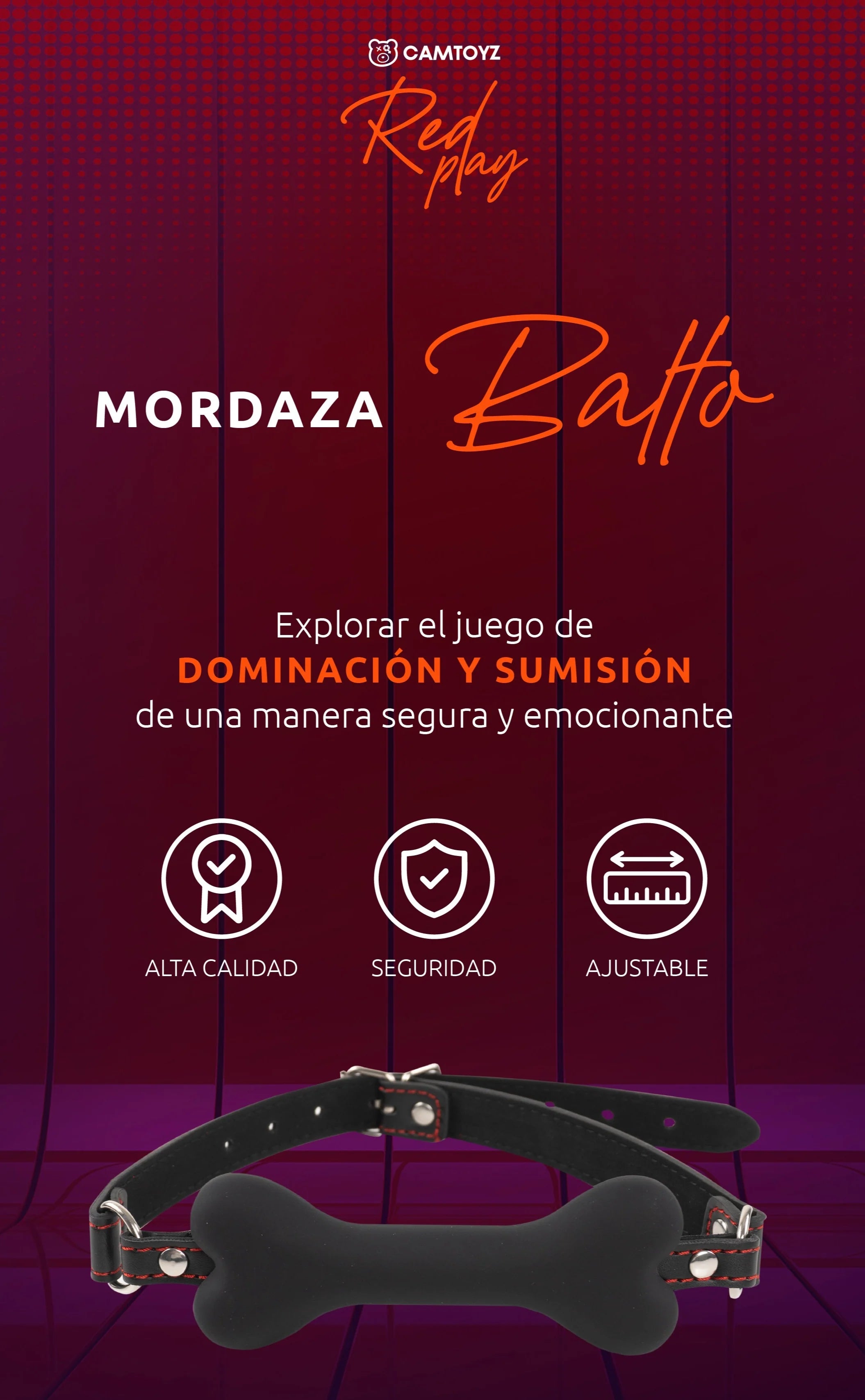 MORDAZA BALTO